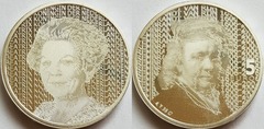 5 euro (400° anniversario della nascita di Rembrandt)