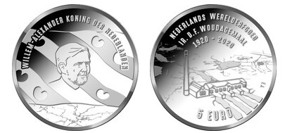 5 euro (Centenario di Ir. D.F. Woudagemaal)