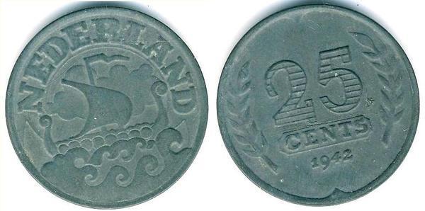 25 céntimos (Ocupación Alemana)