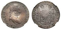 6 shillings 1 penny- Contramarca ( Insediamenti britannici nella baia dell'Honduras)