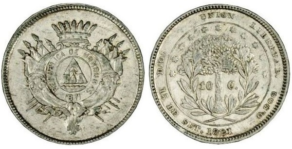 10 centavos (50° Anniversario dell'Indipendenza)