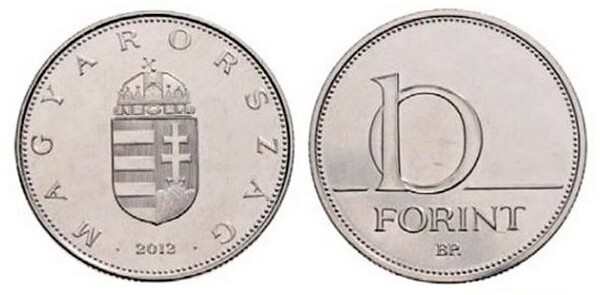 10 forint (Stemma)