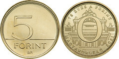 5 forint (O - 75° anniversario del Fiorino)