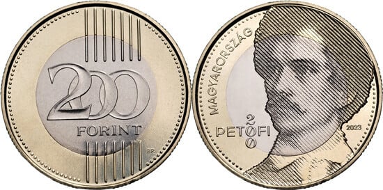 200 forint (Bicentenario della nascita di Sándor Petőfi)