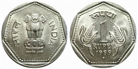 1 rupee