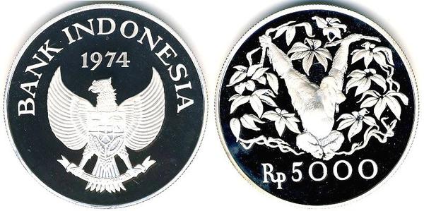 5.000 rupiah (Orangutan)