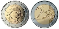 2 euro (10 Aniversario de la Circulación del Euro)