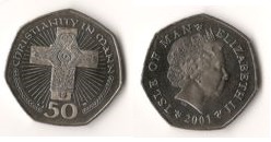 50 pence (Il cristianesimo in Mann)