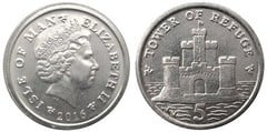 5 pence (Torre del Refugio)