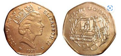 20 pence (Elisabetta II 3° ritratto)