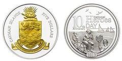 5 dollars (10º aniversario del Día de los Héroes Nacionales)