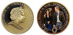 1 dollaro (Fidanzamento del Principe William e Kate Middleton)