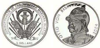 5 dollars (Otto von Bismarck)