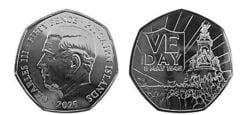 50 penny (Victoria Memorial)