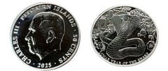 50 centesimi (Anno Lunare del Serpente)