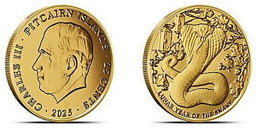 25 centesimi (Anno Lunare del Serpente)