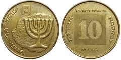 10 agorot (40° anniversario dello Stato di Israele)