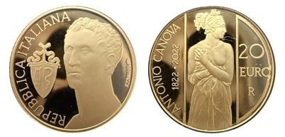 20 euro (Antonio Canova)