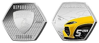5 euro (Lamborghini - Urus)