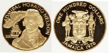 100 dollars (L'ammiraglio Horatio Nelson)