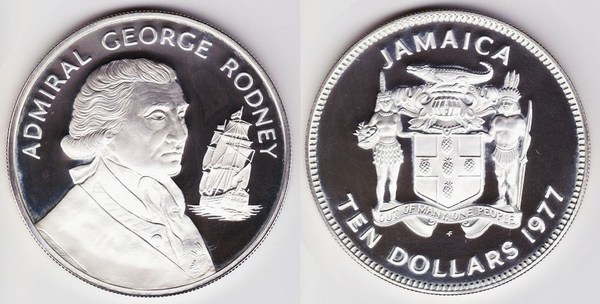 10 dollars (Ammiraglio George Rodney)