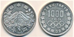 1.000 yenes (XVIII Olimpiade, Tokyo-64)