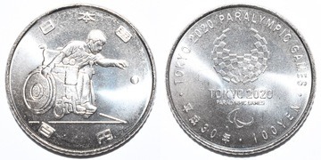 100 yenes (XVI Giochi Paralimpici - 1 numero - Bocce)