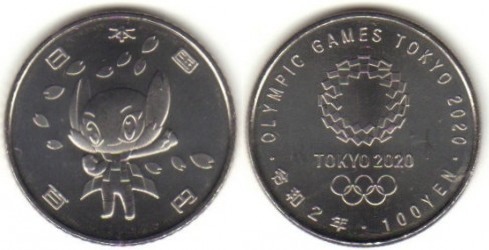 100 yenes (XVI Giochi Paralimpici - 4 numeri - Someity)