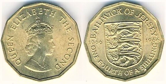 1/4 shilling (900° anniversario della battaglia di Hastings)