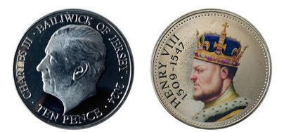 10 pence (Re Enrico VIII)