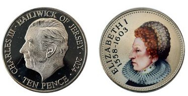 10 pence (Regina Elisabetta I)