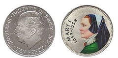 10 penny (Regina Elisabetta I)