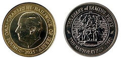 2 libbre (Samuel Pepys - Restauro)