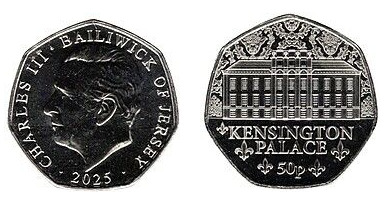 50 penny (Kensington Palace)