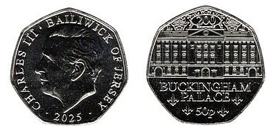 50 penny (Buckingham Palace)