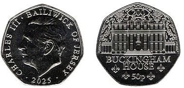 50 pence (Buckingham House)