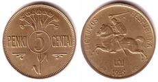 5 centesimi