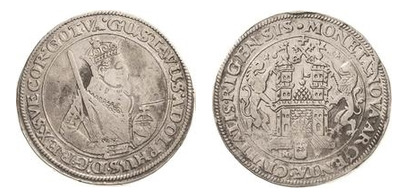 1 dalderi (Gustavo II Adolfo )