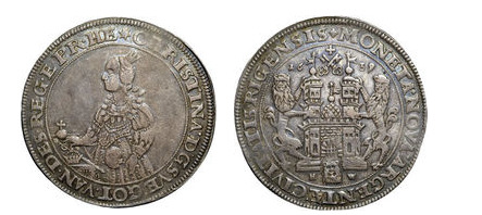 1 dalderi (Christina)