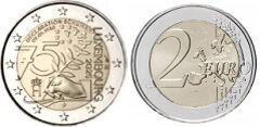 2 euro (75° anniversario della Dichiarazione di Schuman)