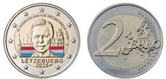 2 euro (25° Anniversario dell'Ascensione al Trono del Granduca Enrico-Colore)