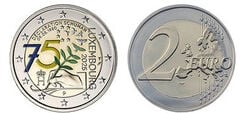 2 euro (75° anniversario della Dichiarazione di Schuman)