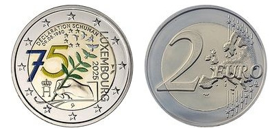 2 euro (75° anniversario della Dichiarazione di Schuman)