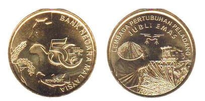 1 ringgit (50° anniversario della Lembaga Pertubuhan Peladang)