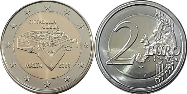 2 euro (Cittadella di Gozo)