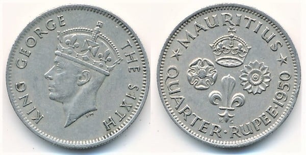 1/4 rupee