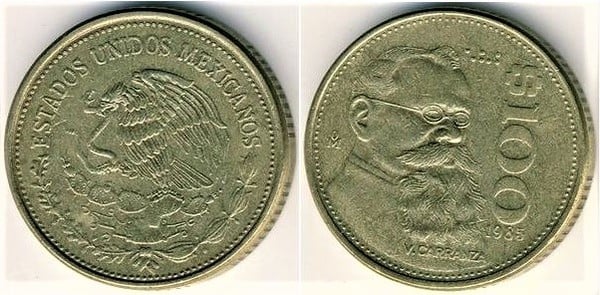 100 pesos