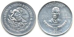 100 pesos (Cinquantesimo anniversario dell'esproprio del petrolio)