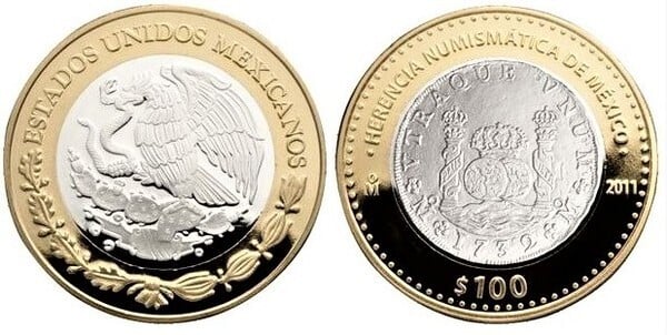 100 pesos (8 reales 1732)