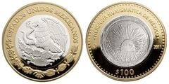 100 pesos (8 Reales 1824 repubblicani)